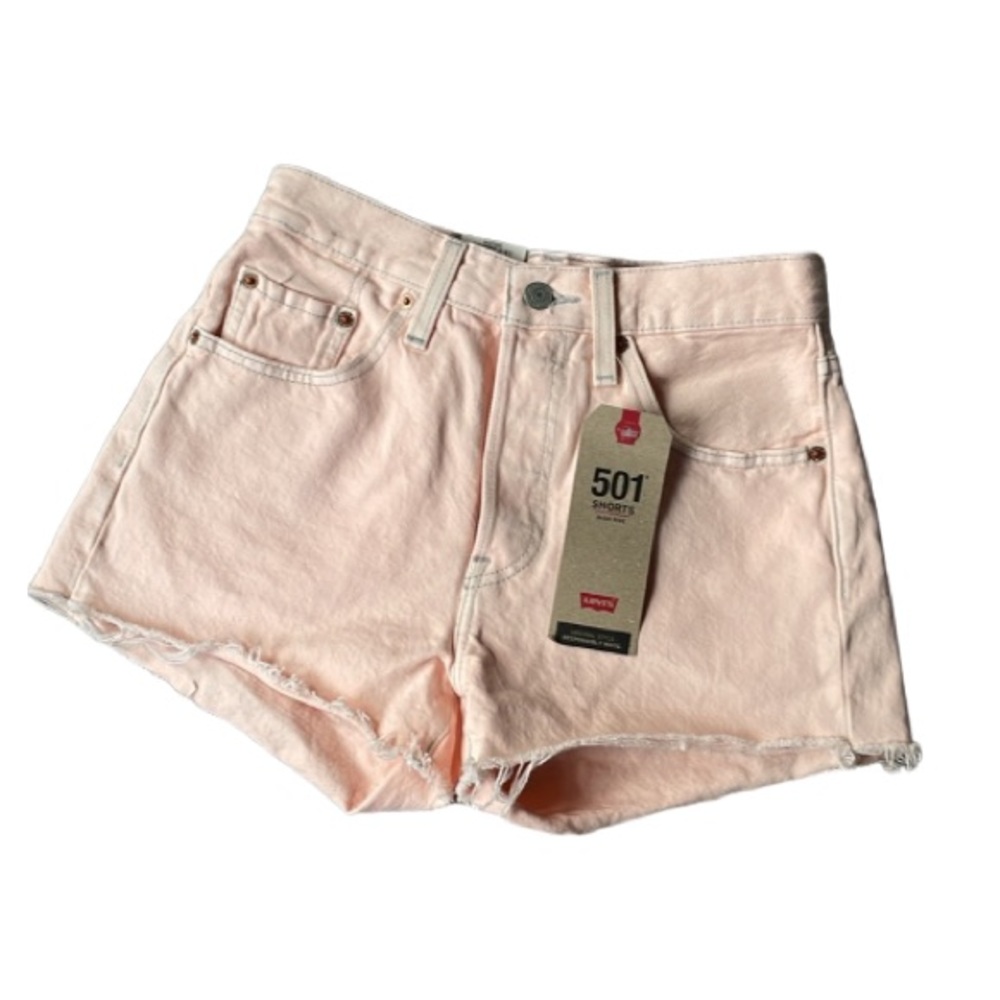 Levi’s 501 High Rise Denim Jean Shorts  Size 24